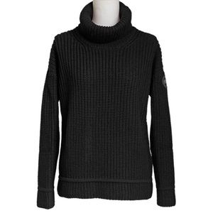 NWT Canada Goose Ladies Williston Black Turtleneck Sweater Size XS